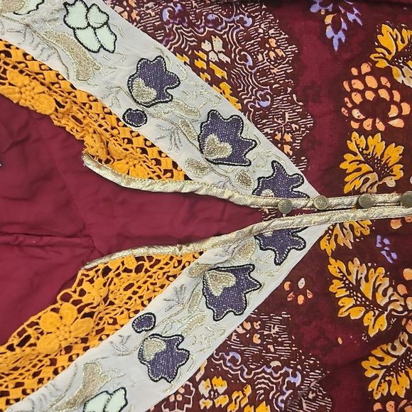 Anthropologie Meredith Embroidered Maxi Dress - Picture 4 of 14